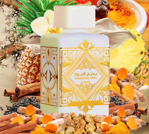 Lattafa Bade'e Al Oud Honor & Glory Samples